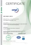 ISO 9001 electronic certificate