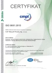 Certyfikat elektroniczny ISO 9001